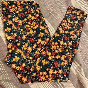 Autumn Bouquet NWOT TC Leggings